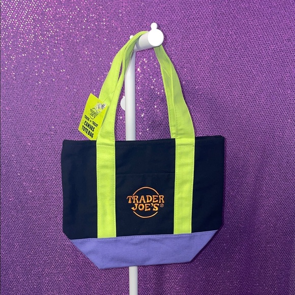 Trader Joe'S Handbags - Trader Joes Limited Edition 2025 Trick or Treat Mini Canvas Tote